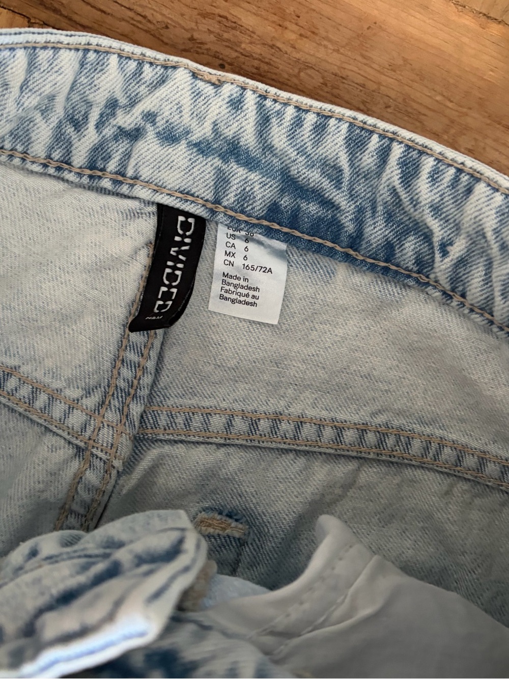 Divided high-rise wide leg jeans - Picture 3 of 4